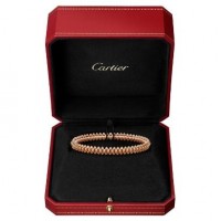 Cartier卡地亚Clash系列 玫瑰金 窄版手镯（小号款）