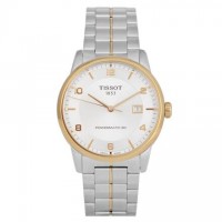Tissot天梭Luxury powermati豪致系列钢带自动机械男士手表